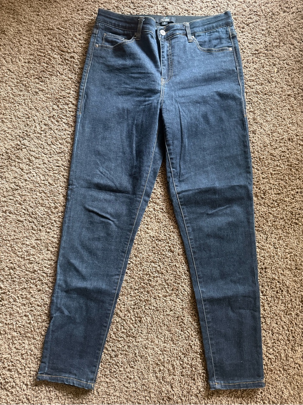 LuLaRoe Women's Dark Indigo Skinny Jeans